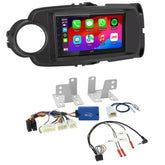 JVC KW-M595DBT - 6.8” CarPlay Android Stereo Upgrade for Toyota Yaris XP13 2014-2020